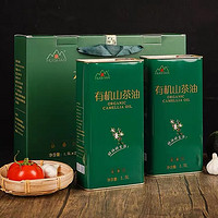 huishan 徽 山一级野山茶食用有机茶树油茶籽油纯正品礼盒包装孕妇适用