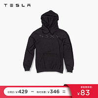 特斯拉（Tesla） S3XY 帽衫连帽衫 M码