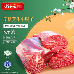 谷开元 宁夏固原黄牛腱子肉5斤