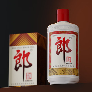 郎酒 郎牌郎酒 53度酱香型白酒 200ml 单瓶装