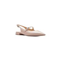 Clarks 其乐 莎莎小姐系列 女士优雅尖头后空方根凉鞋 261768024 粉色 37