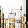 比利时福佳白啤酒杯创意玻璃杯超大精酿扎啤杯六角大号啤酒杯
