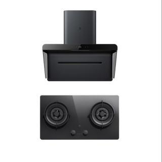 米家 7字型 净烟机S1 MJ05CY+S2 烟灶套装 4.8kw 液化气