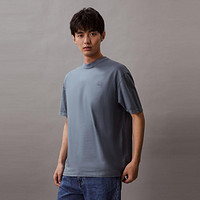 卡尔文·克莱恩 Calvin Klein CK Jeans夏季简约刺绣纯棉宽松短袖T恤40HM229