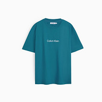 卡尔文·克莱恩 Calvin Klein CK Jeans夏季男士简约印花棉质宽松短袖T恤40HM228