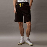 卡尔文·克莱恩 Calvin Klein CK Jeans夏季男女情侣中性休闲抽绳腰简约印花运动短裤J400205