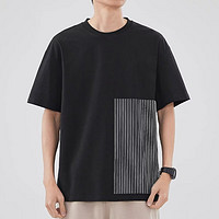 FAGEDU 法格杜 新款短袖T恤男夏季韩版潮流简约半袖