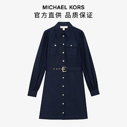 MICHAEL KORS 迈克·科尔斯 MK/衬衫迷你连衣裙