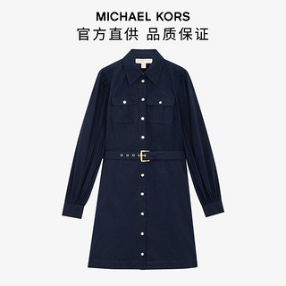 MICHAEL KORS 迈克·科尔斯 MK/衬衫迷你连衣裙