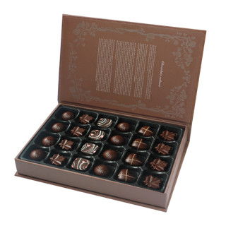 法布朗（Fabula）纯可可脂黑巧克力礼盒装diy刻字520 醇情之书（无刻字） 礼盒装 255g