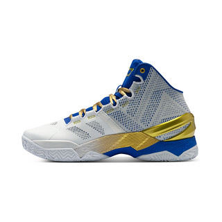 UNDER ARMOUR 安德玛 Curry 2 Nm 中性篮球鞋 3027361-100 白色 42.5