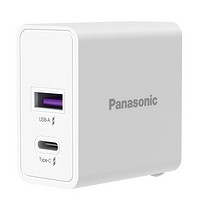 Panasonic 松下 充电器头30W双口PD快充头 QE-TMEX003C