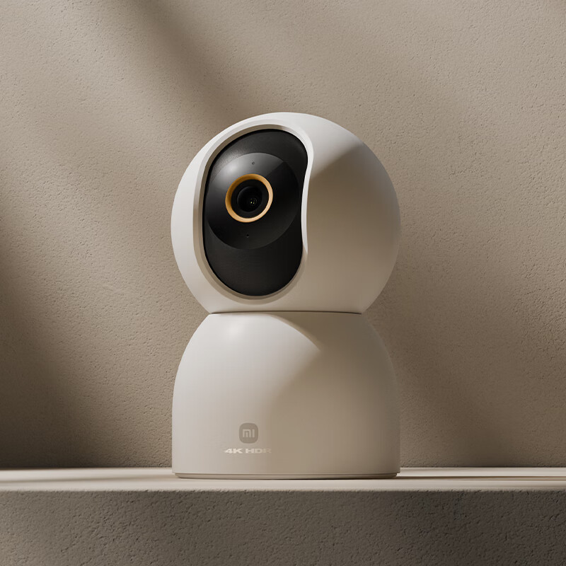 小米智能摄像机C700 800万像素4K超清家用监控摄像头360度全景婴儿监控AI人形侦测