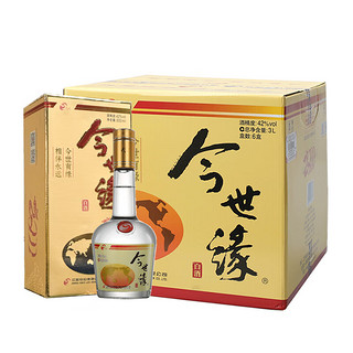 今世缘 老地球  白酒 自饮小酌浓香型粮食酒 42度 500mL 1瓶 单瓶装