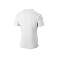 哥伦比亚 男士T恤短袖 休闲简约  1533313 100白色 M