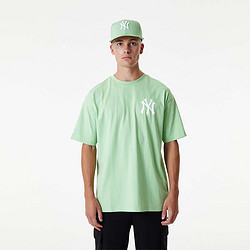 NEW ERA 纽亦华 运动T恤短袖男女同款 MLB洋基队 60357135 绿色NY 2XL