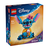 LEGO 乐高 积木迪士尼系列小颗粒6岁+男女孩儿童拼插积木玩具礼物 43249史迪奇