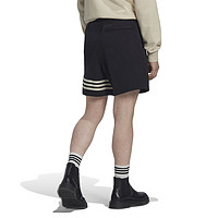 adidas ORIGINALS 三叶草（Adidas）男子运动休闲短裤裤子HN6594 黑色 A/2XL
