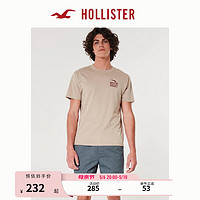 HOLLISTER 24春夏斜纹布慢跑运动宽松休闲短裤 男 358299-1 深石板灰色 S (175/76A)