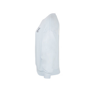 耐克（NIKE）卫衣男女童大童薄绒运动衫冬季圆领卫衣针织 113椰奶色 XS