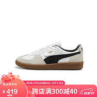 PUMA 彪马 男女同款 运动休闲 板鞋 396464-01白-灰色-树胶色 40