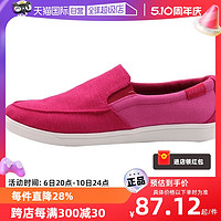 crocs 卡骆驰 板鞋女鞋夏季户外运动一脚蹬帆布鞋204929 204929-6NP 粉 W6/36-37