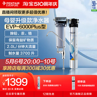 EVERPURE 爱惠浦 净水器直饮家用净水机超滤自来水过滤器滤水器6000