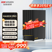 海康威视 MAGE20 PRO 双盘位 NAS存储（Realtek1619B、4GB）