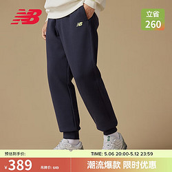 new balance 运动裤24年男款舒适休闲长裤AMP41352 ECL M
