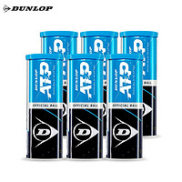 DUNLOP 邓禄普 网球ATP赛事铁罐巡回赛比赛用球 ATP三粒装铁罐6筒