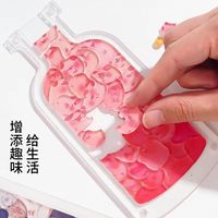 粉童安静瓶亚克力拼图 亚力克猫猫狗狗拼图瓶子里的萌宠兔兔猪猪 拼图(猪猪)