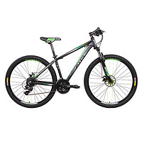 XDS 喜德盛 2021款旭日300A pro 山地自行车 黑绿色 27.5英寸 24速 17英寸车架 线刹版