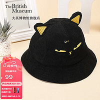 大英博物馆 安德森猫渔夫帽 遮阳帽 送女友创意礼物