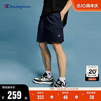 Champion 冠军短裤男夏季2024新款工装裤美式休闲裤运动裤黑色复古