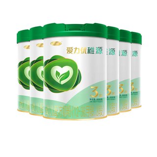 SANYUAN 三元 爱力优稚源有机系列 幼儿奶粉 国行版 3段 800g*6罐