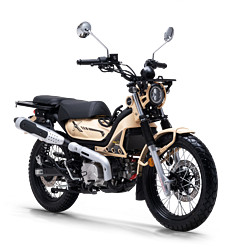 JIALING 嘉陵工业 CoCo酷可Cross125X弯梁摩托车（骑士版） 沙漠黄 加选装包版10360
