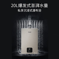 Rinnai 林内 20升燃气热水器 大水量热水器RUS-20GD61R