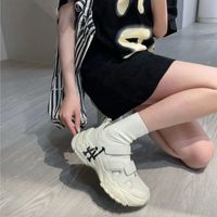 夏季透气ins男女镂空老爹鞋少女凉鞋鞋3ASDCH133