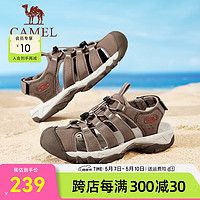 骆驼（CAMEL）2024夏季休闲凉鞋舒软缓震户外行走透气溯溪鞋 G14M162645 棕色男 41