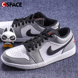 jordan cspace dp2 air jordan 1 low aj1烟灰白灰低帮 篮球鞋553558