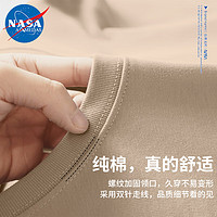 NASA ADIMEDAS 男士纯棉短袖t恤