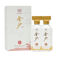 JINSHA 金沙 回沙酒醇酱 53度酱香型500mL*2瓶 礼盒装