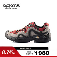 LOWA 徒步鞋户外登山鞋ZEPHYR GTX女款3205869052 灰色/红色 36.5