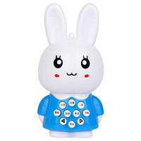 竺古力宝宝早教故事机智能儿童音乐播放器兔子迷你0-1岁幼儿婴儿玩具 小白兔学习机（天蓝色）
