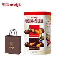 meiji 明治 巴旦木夹心巧克力2种口味 混合装 158g/盒