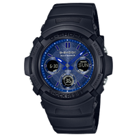 CASIO 卡西欧 G-SHOCK系列 46.4毫米太阳能电波腕表 AWG-M100SBP-1A