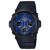 CASIO 卡西欧 G-SHOCK系列 46.4毫米太阳能电波腕表 AWG-M100SBP-1A