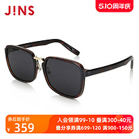 JINS 睛姿 方框都市时尚男女同款太阳镜墨镜防紫外线URF24S117