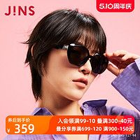 JINS 睛姿 大框简约时尚男女同款太阳镜墨镜防紫外线URF24S127