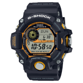 CASIO 卡西欧 G-SHOCK 陆地系列 53.5毫米太阳能电波腕表 GW-9400Y-1